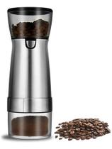 Moedor De Café Elétrico Recarregavél Aço Inoxidavél Ajustave - XDX
