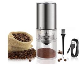 Moedor De Cafe Grãos Eletrico Recarregavel Triturador 13w