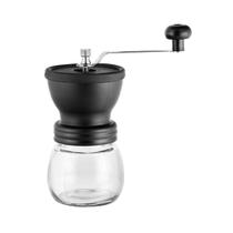 Moedor de Café Grãos Portátil Manual Inox e Cerâmica Natural - CLINK