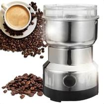 Moedor De Café Grãos Triturador Sementes Elétrico 110v Autom Moedor De Café Grãos Triturador Sementes Elétrico 110v Autom