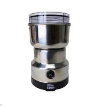 Moedor De Café Inox Triturador Elétrico Grãos Sementes Ervas