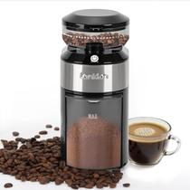 Moedor de Café Lonkion com Mós, 28 Níveis de Moagem, 2 a 12 Xícaras Moedor de Café Lonkion com Mós, 28 Níveis de Moagem, 2 a 12 Xícaras