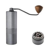 Moedor De Café Manual Ajustável Em Aço Inoxidável CNC Profissional Para Grãos De Espresso Moedor De Café Manual Ajustável Em Aço Inoxidável CNC Profissional Para Grãos De Espresso