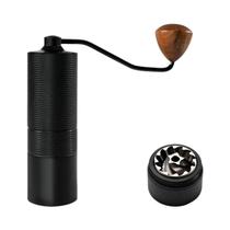 Moedor De Café Manual Ajustável Em Aço Inoxidável CNC Profissional Para Grãos De Espresso Moedor De Café Manual Ajustável Em Aço Inoxidável CNC Profissional Para Grãos De Espresso