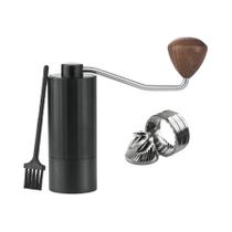 Moedor De Café Manual De Aço Inoxidável Ajustável Conico Burr Moedor De Café Expresso Manual