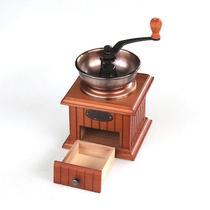 Moedor de café manual de madeira clássico (tamanho único)