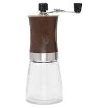 Moedor de Café Manual de Vidro e Inox 18 cm - Mimo Style - AF20218