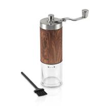 Moedor de Café Manual em Aço Inox e Bambu