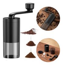 Moedor De Café Manual Grãos Manivela Grinder Portátil Ajuste De Moagem Grosso Fino Ajustável Premium