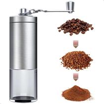 Moedor de Café Manual Lorben Compacto em Inox com Ajuste de Moagem Manivela Giratória Moedor de Café Manual Lorben Compacto em Inox com Ajuste de Moagem Manivela Giratória