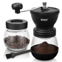 Moedor de café manual QIYUEXES Burr para Espresso 650ml Moedor de café manual QIYUEXES Burr para Espresso 650ml