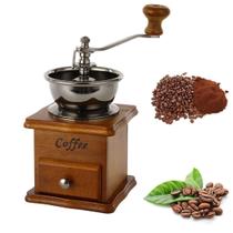 Moedor de Café Manual Retrô Madeira