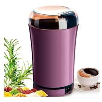 Moedor De Café Pimenta Elétrico Automático Grãos Resistente Em Inox Moedor De Café Pimenta Elétrico Automático Grãos Resistente Em Inox