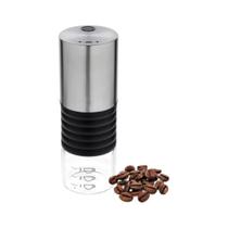 Moedor de Café Recarregável Kenya USB Portátil Aço Inox e Vidro