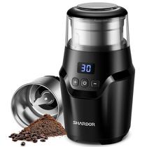 Moedor de Café SHARDOR Ajustável Elétrico Cinza 70g Moedor de Café SHARDOR Ajustável Elétrico Cinza 70g