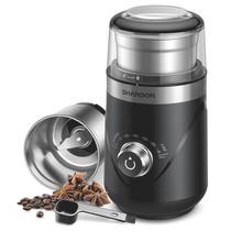 Moedor de café SHARDOR ajustável elétrico fosco preto Moedor de café SHARDOR ajustável elétrico fosco preto