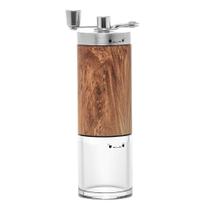 Moedor de Café Wolff de Aço Inox Manual com Estampa Madeira Moedor de Café Wolff de Aço Inox Manual com Estampa Madeira