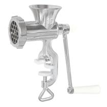 Moedor de Carne e Alimentos Multiuso Manual n10 Alumínio