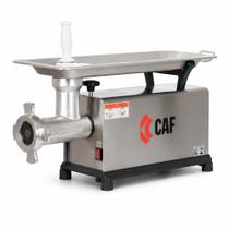 Moedor de Carne Elétrico CAF 10 SM-I M Boca 10 Inox Bivolt 1/2 CV Profissional Moedor de Carne Elétrico CAF 10 SM-I M Boca 10 Inox Bivolt 1/2 CV Profissional
