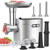 Moedor de Carne Elétrico CHEFFANO 2600W com Máquina de Linguiça Moedor de Carne Elétrico CHEFFANO 2600W com Máquina de Linguiça