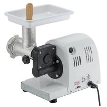 Moedor de Carne Elétrico Malta Boca 8 Branco Bivolt Moedor de Carne Elétrico Malta Boca 8 Branco Bivolt