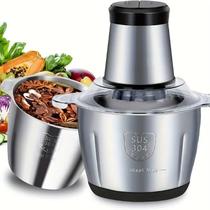 Moedor de carne elétrico para cozinha Processadores de alimentos Chopper de legumes, picador, misturador, triturador, li