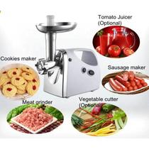Moedor de Carne Frango Profissional Elétrico Máquina De Moer e Fazer Linguiça