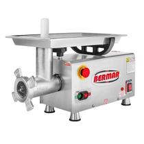 Moedor de Carne Inox Boca 10 Bivolt Bm 147 - Bermar