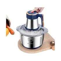 Moedor De Carne Multifuncional De Aço Inoxidável 5L Liquidificador Processador De Alimentos Ajuste