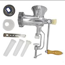 Moedor De Carne N 10 + Funil Para Fazer Linguiça Biscoito Manual Bestfer
