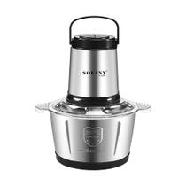 Moedor de Carne potente Elétrico 3L com 4 Lâminas Inox SK101 Moedor de Carne potente Elétrico 3L com 4 Lâminas Inox SK101