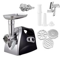 Moedor De Carne Profissional Elétrico Potente Funil Linguiça Kibe 2800w