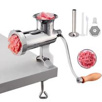 Moedor de carne VEVOR Manual em Aço Inoxidável 1.8 Braçadeira Moedor de carne VEVOR Manual em Aço Inoxidável 1.8 Braçadeira