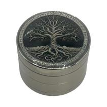 Moedor De Ervas Metálico De 63mm, Triturador De Especiarias E Pimenta, Acessórios Para Tabaco E