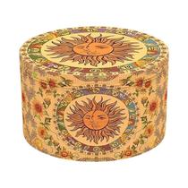 Moedor De Ervas Metálico Rosa Halloween Fantasma Cartoon 4 Camadas 63MM XXL Acessórios Para Fumar