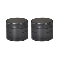 Moedor De Especiarias De Ervas De Alumínio Portátil 40mm 4 Camadas Raspador De Liga De Zinco Moinho