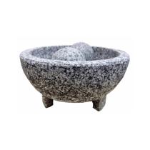 Moedor de Especiarias Molcajete IMUSA - 15cm, Granito Cinza