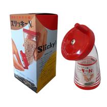 Moedor De Gergelim Vermelho Com Tampa Kakudai Slicky Japão Moedor De Gergelim Vermelho Com Tampa Kakudai Slicky Japão