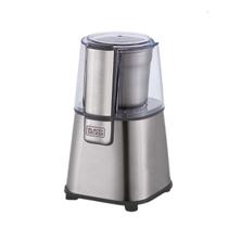 Moedor de Grãos BLACK+DECKER Inox Gourmand Gris 127V MG200