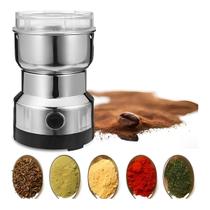 Moedor De Grãos Café Sementes Elétrico Inoxidável