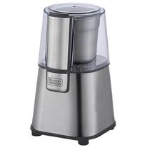 Moedor De Graos e Café Elétrico Inox Mg200 Gourmand Gris Black Decker 220W Black-decker Automático