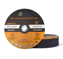 Moedor de matriz Cut Off Wheel S SATC de 9 polegadas e 25 unidades para metal Moedor de matriz Cut Off Wheel S SATC de 9 polegadas e 25 unidades para metal