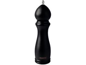 Moedor de Pimenta e Sal Tramontina Black em Cerâmica com Recipiente de Madeira 8" Moedor de Pimenta e Sal Tramontina Black em Cerâmica com Recipiente de Madeira 8"