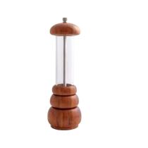 Moedor De Pimenta Grande Acrílico E Madeira 23,5 Cm - Pepper Mill