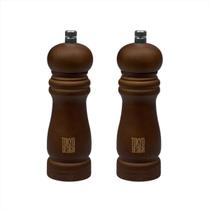 Moedor de Pimenta Reino Especiarias Manual Madeira Triturador Grãos Temperos Cozinha Gourmet