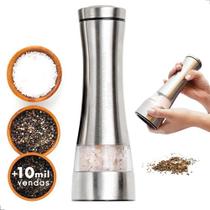 Moedor De Sal E Pimenta Aço Inox Gourmet Ótima Qualidade