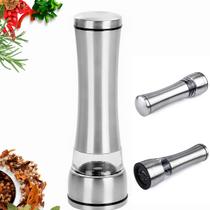 Moedor De Sal E Pimenta Aço Inox Gourmet