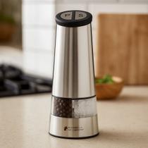 Moedor de Sal e Pimenta Automático 2 em 1 Maxwell Williams Inox Cosmopolitan