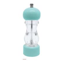 Moedor de sal e pimenta inox+acrilico 17x6cm