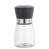 Moedor de Sal e Pimenta Mozcada Preto Pote de Vidro 200ml Moedor de Sal e Pimenta Mozcada Preto Pote de Vidro 200ml